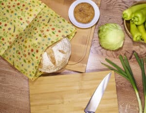Voskové vrecko na chlieb, pečivo a iné potraviny