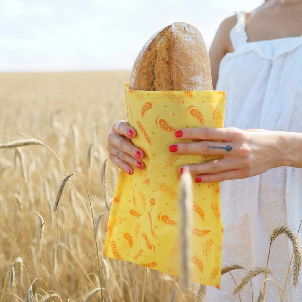 Voskové vrecko na chlieb Drefka, voskový sáčok na pečivo